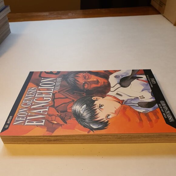 Neon Genesis Evangelion Vol. 1, Sadamoto, Yoshiyuki, VGC Manga Book Volume One - Picture 5 of 7